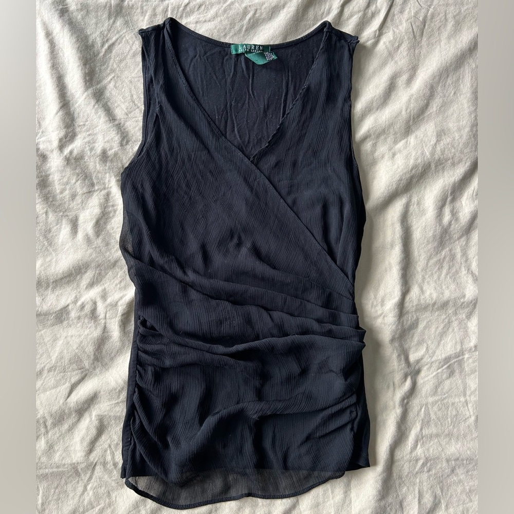 Black Ralph Lauren tank top
